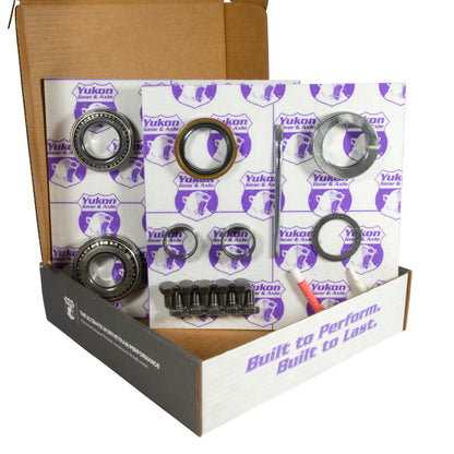 Yukon Gear & Axle Yukon Gear 8.5in GM 4.11 Rear Ring & Pinion Install Kit Axle Bearings 1.625in Case Journal