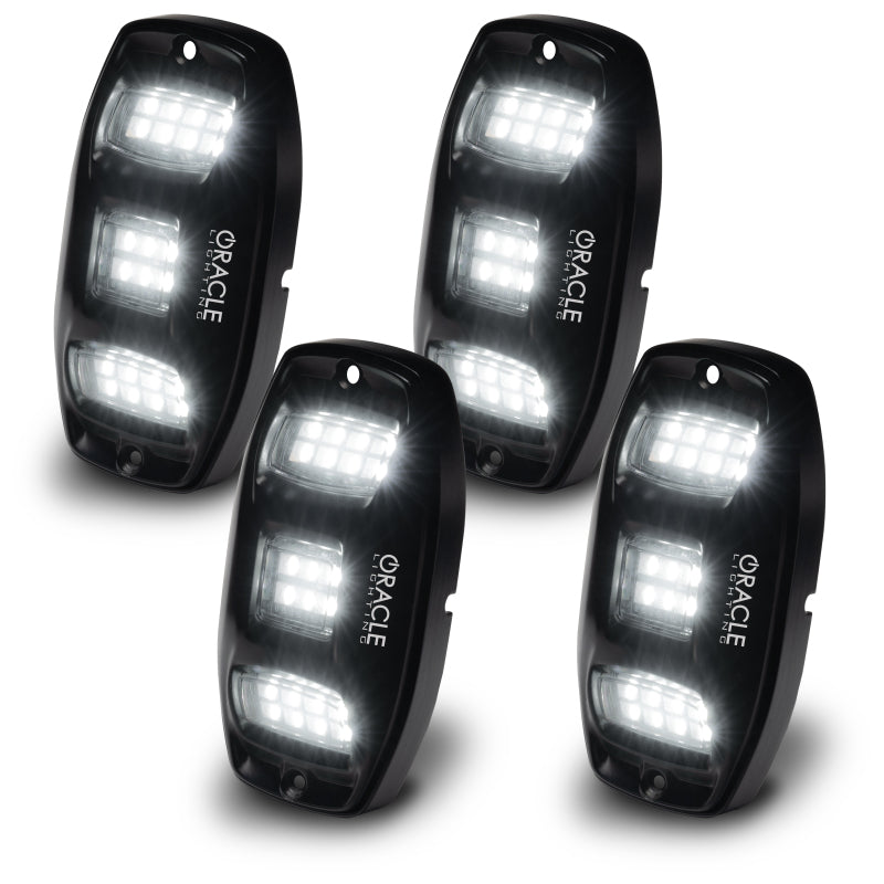 ORACLE Lighting Oracle Underbody RGB+W Wheel Well Rock Light Kit - 4 PCS - ColorSHIFT