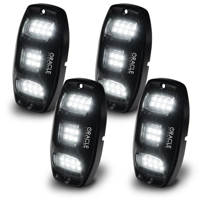 ORACLE Lighting Oracle Underbody RGB+W Wheel Well Rock Light Kit - 4 PCS - ColorSHIFT