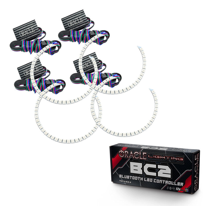 ORACLE Lighting Oracle Lincoln Towncar 05-10 Halo Kit - ColorSHIFT w/ BC1 Controller