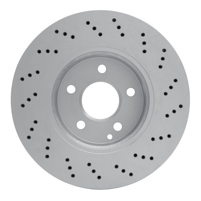 DFC 08-15 Mercedes-Benz C250 Front Drilled GeoSPEC Coated Rotor