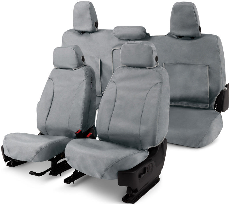 Covercraft 15-22 Chevrolet Colorado Waterproof Polyester SeatSaver Front Row Seat Covers - Grey