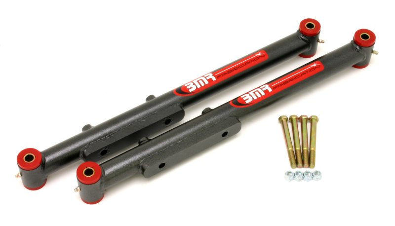 BMR Suspension BMR 91-96 B-Body Non-Adj. Extended Length Lower Control Arms (Polyurethane) - Black Hammertone
