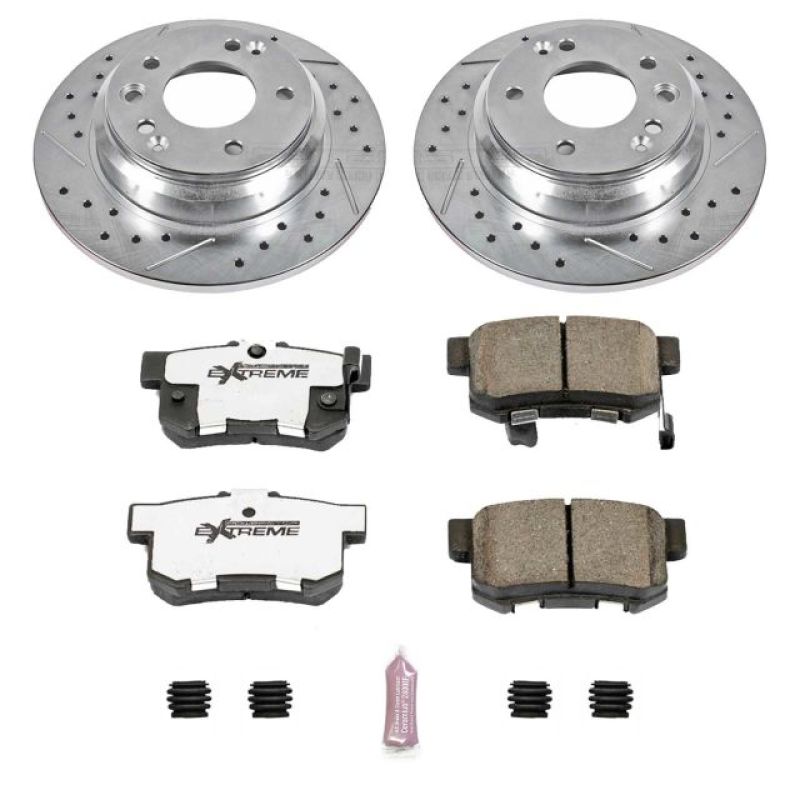 PowerStop Power Stop 99-01 Acura RL Rear Z26 Street Warrior Brake Kit