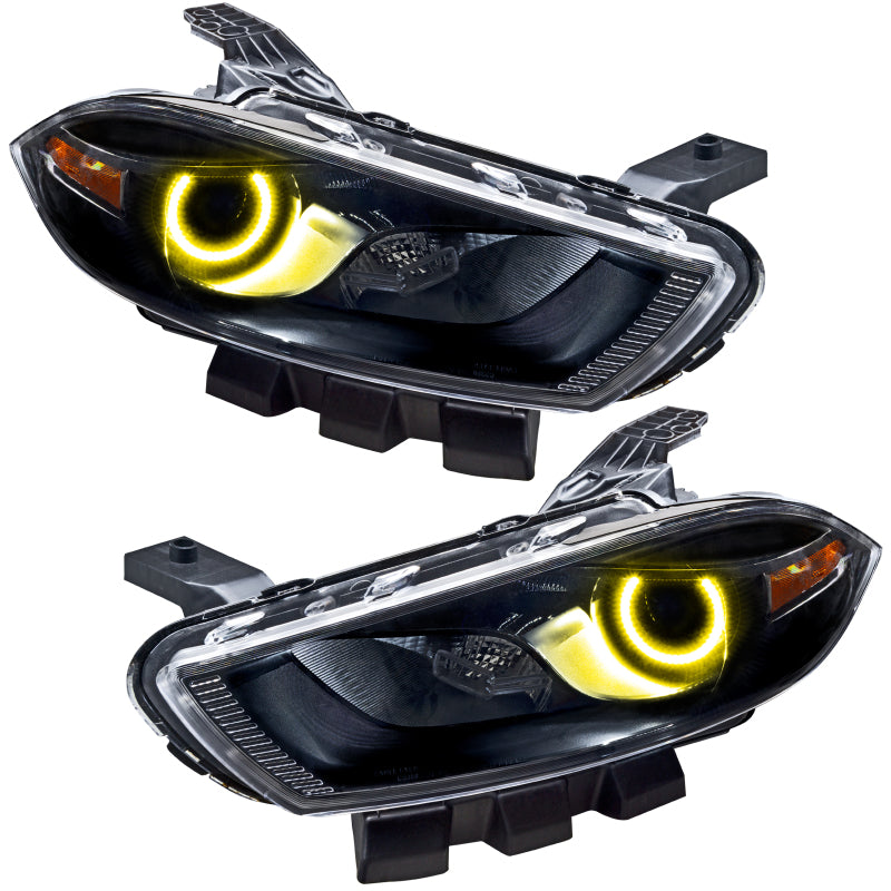 ORACLE Lighting Oracle Dodge Dart 13-16 Halo Kit - ColorSHIFT w/o Controller