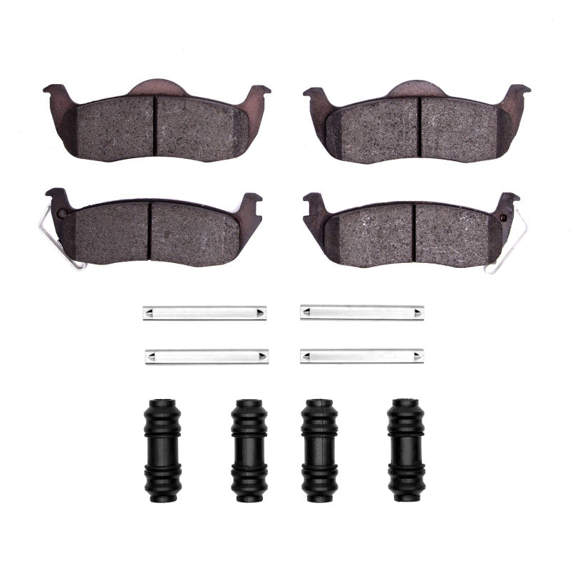 R1 Concepts R1 2005-2010 Jeep Commander Rear R1 Ceramic Pads & Hardware Kit