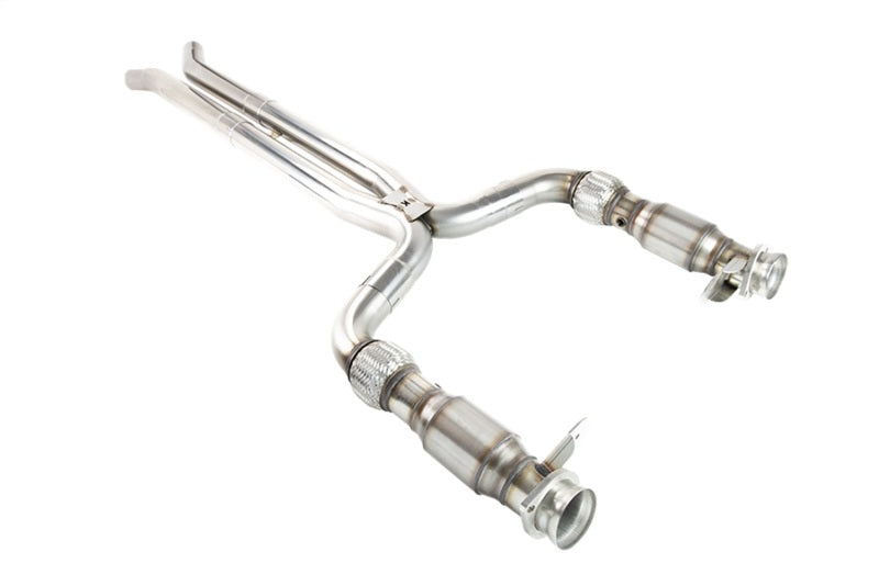 Kooks Headers Kooks 2015+ Ford Mustang GT350 5.2L 3in x 2-3/4in Cat SS X-Pipe Kooks HDR Req