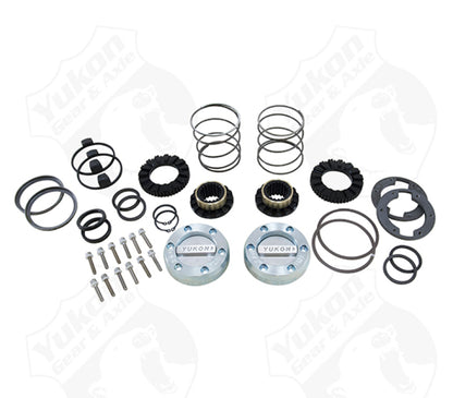 Yukon Gear & Axle Yukon Gear Hardcore Locking Hub Set For GM 8.5in Front & Dana 44 / 19 Spline