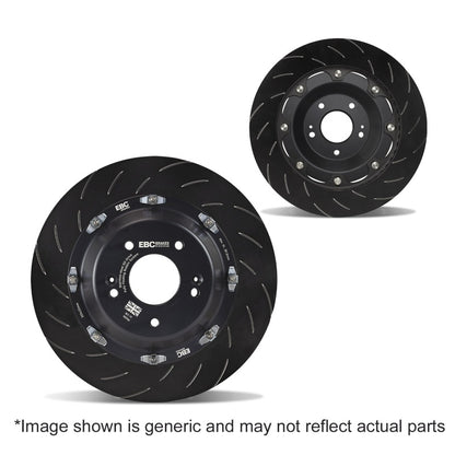 EBC Racing 17-25 BMW 220i G42 Coupe 2.0T Front 380mm 2 Pc Rotor Replacement (Pair)