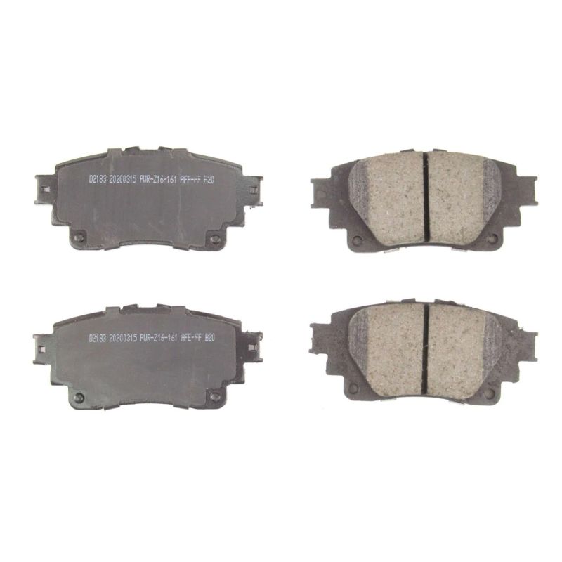 PowerStop Power Stop 2019 Toyota Corolla Rear Z16 Evolution Ceramic Brake Pads