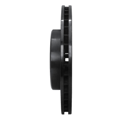 R1 Concepts R1 93-98 Toyota T100 Front Right Drilled & Slotted Black Brake Rotor