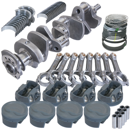Eagle Chevy LT1350 1Pc 3.750in Crank 6.000in I-Beam Rods -16cc 4.060in Pistons Rotating Assembly