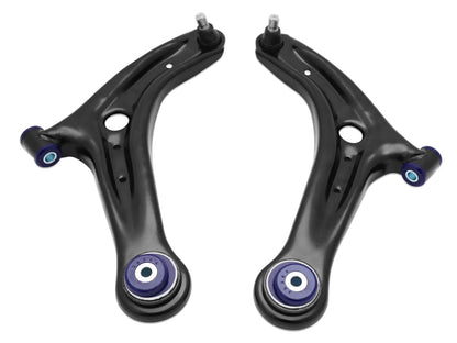 SuperPro 13-17 Ford Fiesta Complete Front Lower Control Arm Kit (Caster Increase)