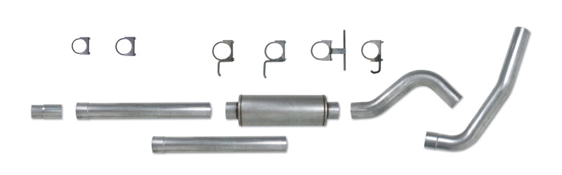 Diamond Eye Performance Diamond Eye KIT 4in Catback Single AL: 94-97 FORD 7.3L F250/F350 PWRSTROKE