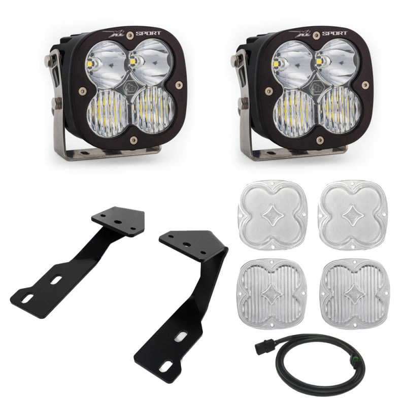 Baja Designs 19-23 Mercedes Sprinter XL Sport A-Pillar Kit