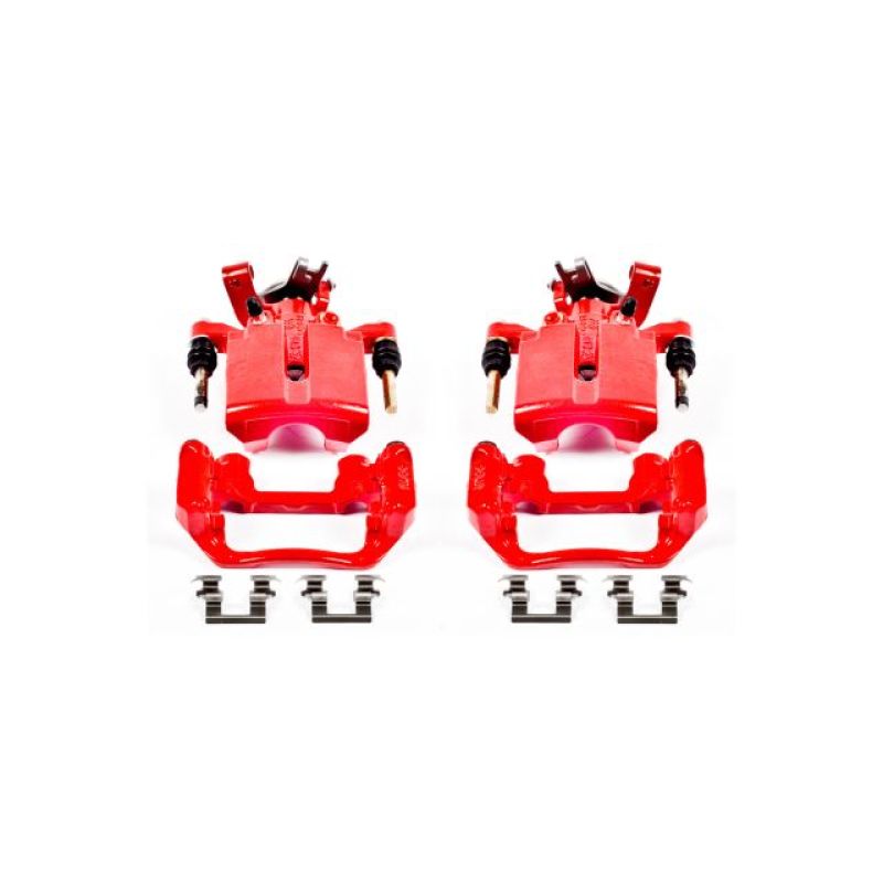 PowerStop Power Stop 05-08 Chevrolet Cobalt Rear Red Calipers w/Brackets - Pair