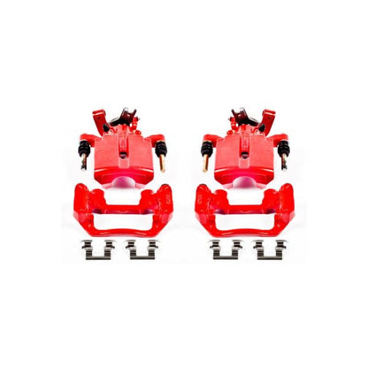 PowerStop Power Stop 05-08 Chevrolet Cobalt Rear Red Calipers w/Brackets - Pair