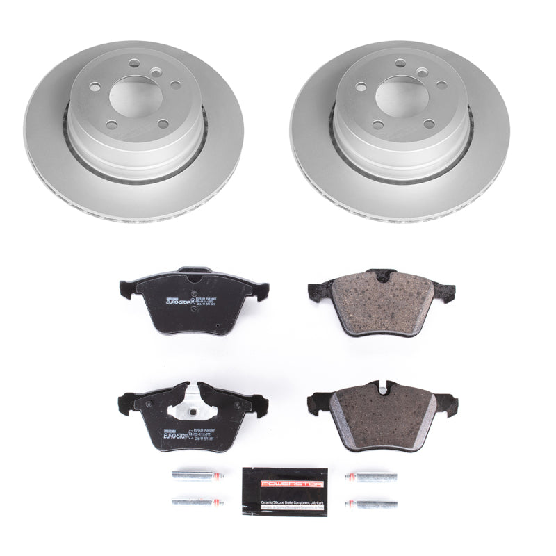 PowerStop Power Stop 07-08 Jaguar S-Type Front Euro-Stop Brake Kit