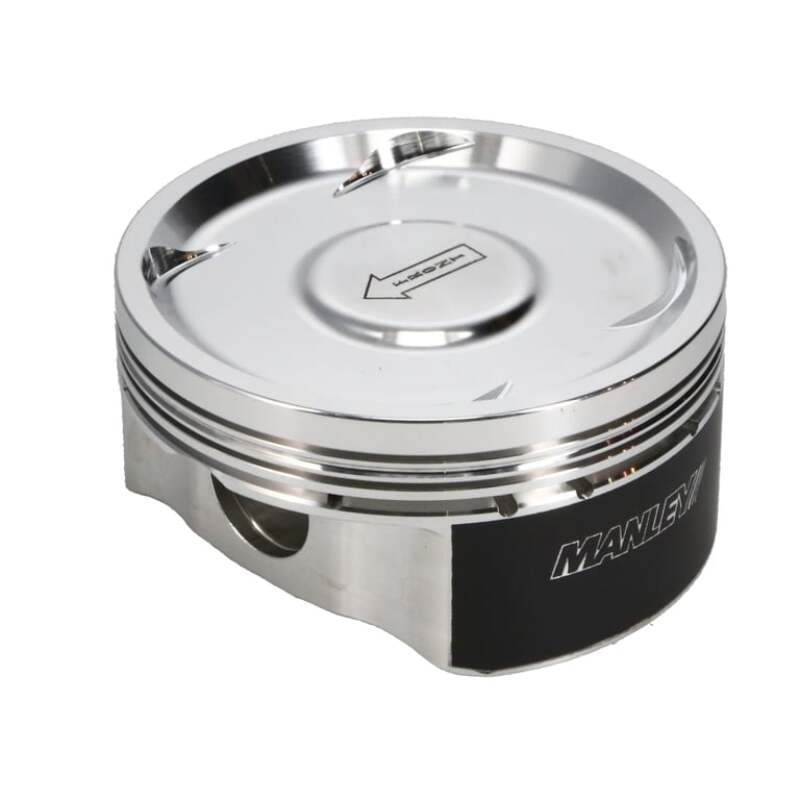 Manley Performance Manley 04+ Subaru WRX STi (EJ257) 83mm Stroker 100mm +0.5mm Bore 8.5:1 Dish Piston Set with Rings