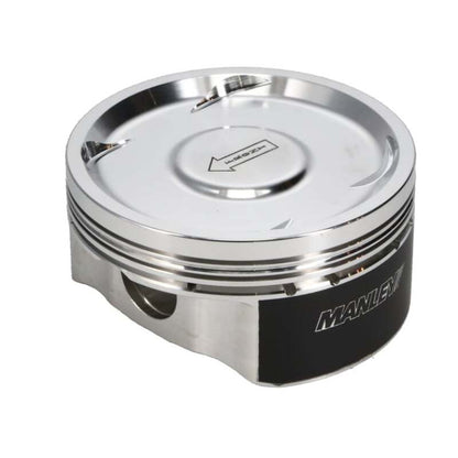 Manley Performance Manley 04+ Subaru WRX STi (EJ257) 83mm Stroker 100mm +0.5mm Bore 8.5:1 Dish Piston Set with Rings