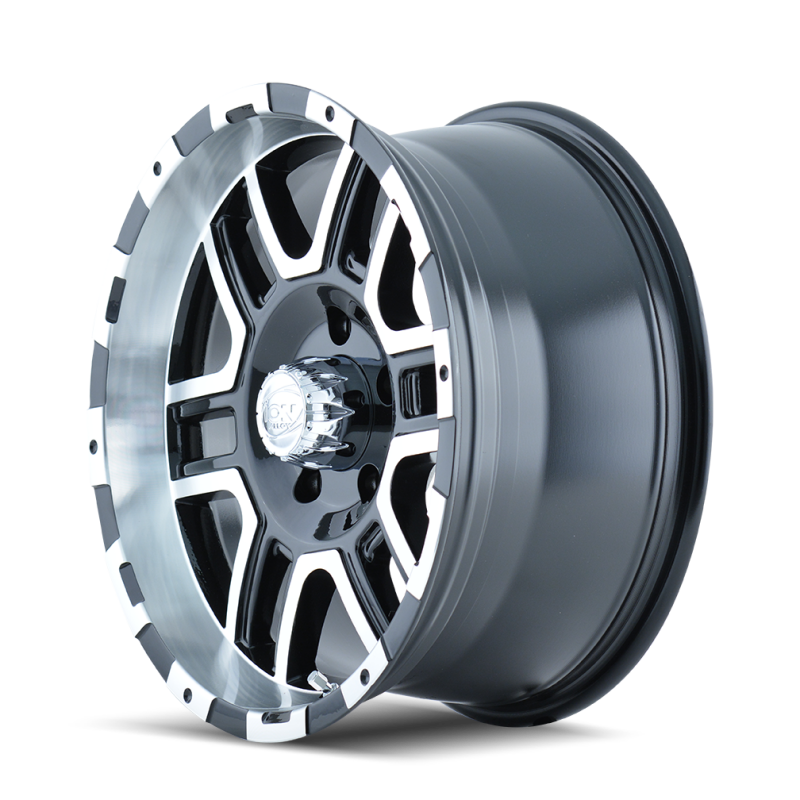 ION Wheels ION Type 179 16x8 / 6x139.7 BP / 10mm Offset / 106mm Hub Black/Machined Wheel
