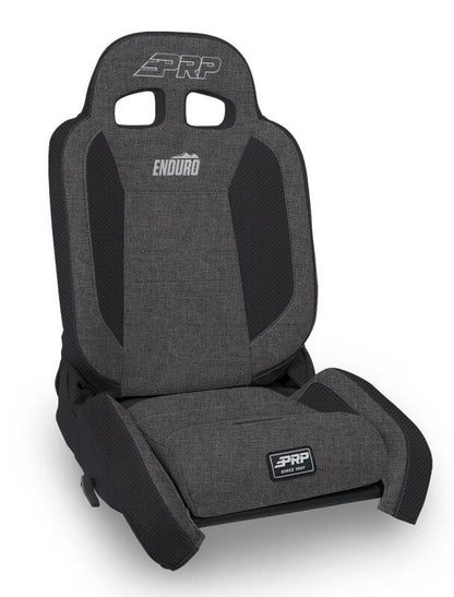 PRP Seats PRP EnduroTrail Reclining Suspension Seat - Gray Tweed - Passenger