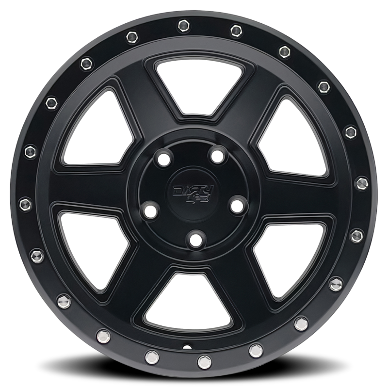 Dirty Life Compound 9315 18x9 / 5x127 BP / -12mm Offset / 78.1mm Hub Matte Black Wheel
