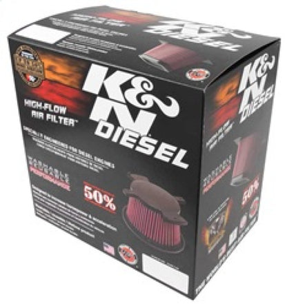 K&N Engineering K&N 07 Dodge Ram 2500/3500 6.7L-L6 DSL Drop In Air Filter