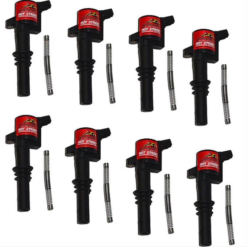 Granatelli Motor Sports Granatelli 08.5-10 Ford 4.6L/5.4L 3V Hot Street Coil Packs = Black (Set of 8)