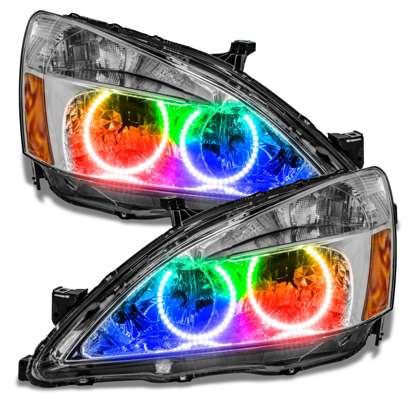 ORACLE Lighting Oracle Honda Accord Coupe/Sedan 03-07 Halo Kit - ColorSHIFT w/o Controller