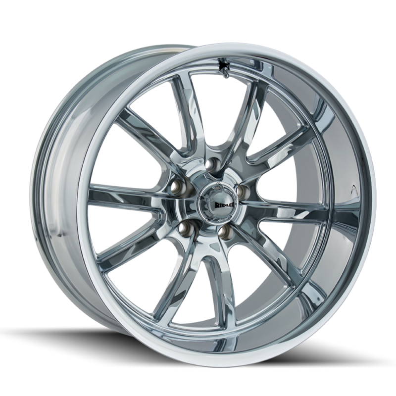 Ridler Wheels Ridler 650 18x9.5 / 5x120.65 BP / 0mm Offset / 83.82mm Hub Chrome Wheel