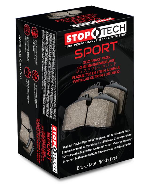 StopTech 13-18 Toyota Land Cruiser Performance Front Brake Pads