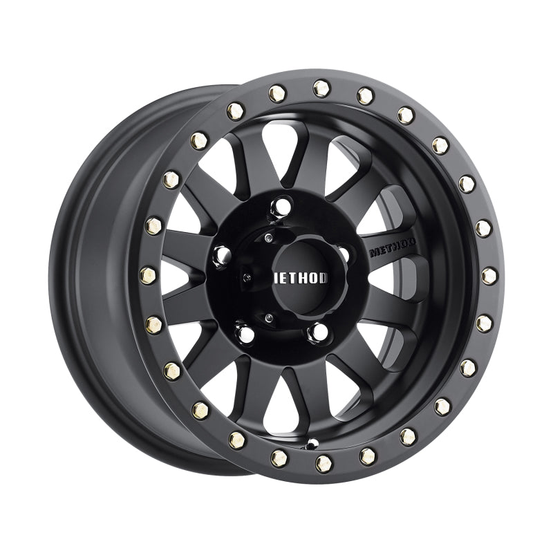 Method Wheels Method MR304 Double Standard 17x8.5 0mm Offset 5x5 94mm CB Matte Black Wheel