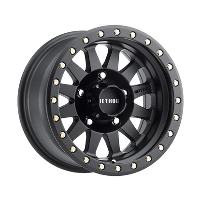 Method Wheels Method MR304 Double Standard 15x10 -50mm Offset 5x4.5 83mm CB Matte Black Wheel