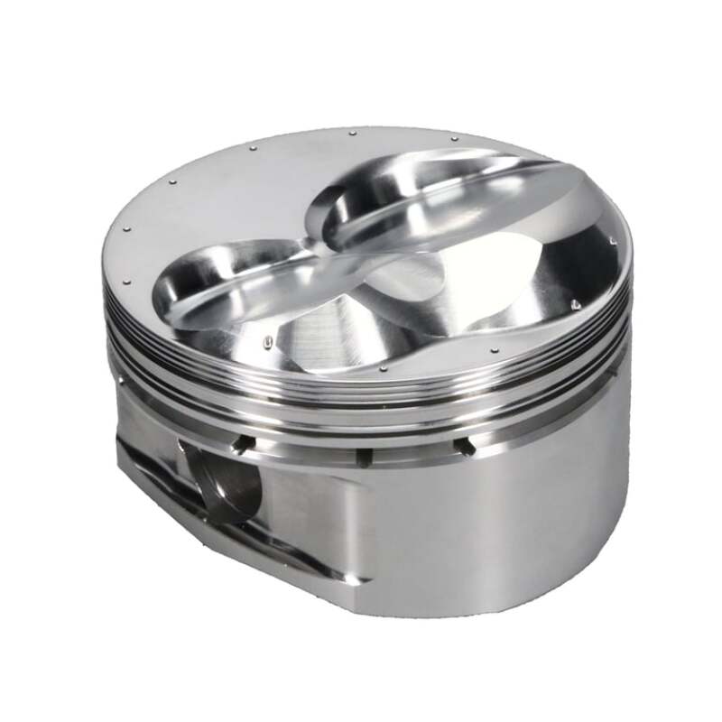 JE Pistons Chevrolet Small Block 4.155in Bore 1.335in CH 14.50CC Dome Piston Kit (Set of 8)