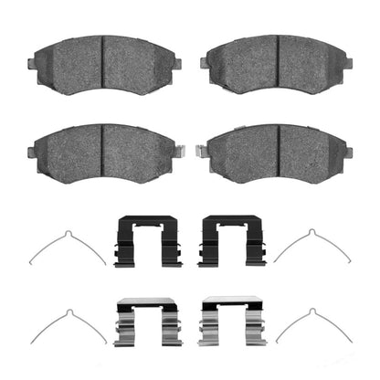 R1 Concepts R1 89-03 Hyundai Sonata Front Optimum OE Pads & Hardware Kit