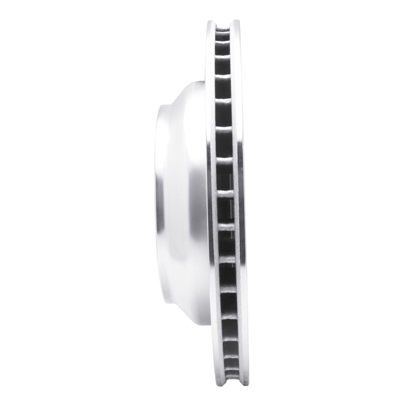 R1 Concepts R1 03-18 Audi Q7 Rear Left Drilled & Slotted Silver Brake Rotor