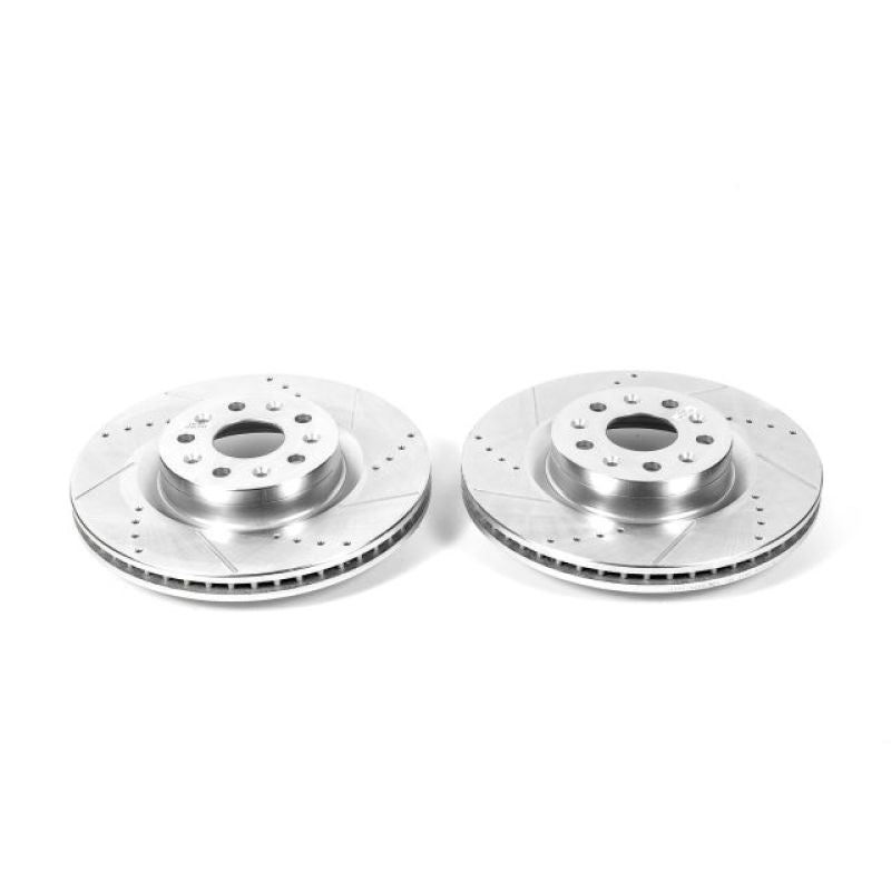 PowerStop Power Stop 16-19 Cadillac CT6 Front Evolution Drilled & Slotted Rotors - Pair