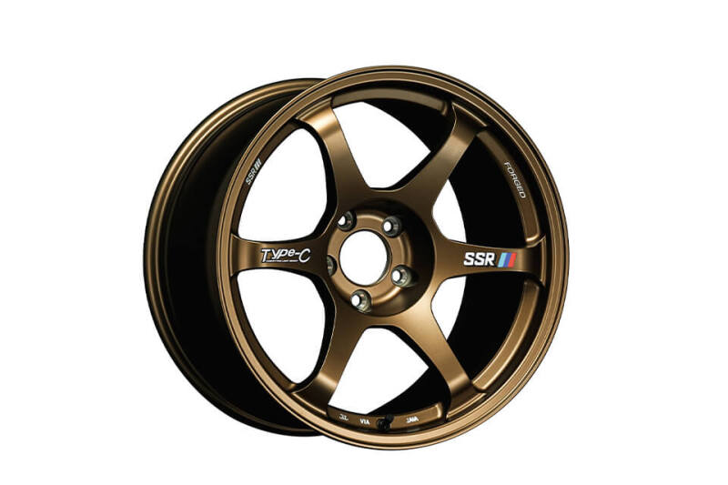SSR Type-C Forged 17x7.5 +44 5/100 - Racing Bronze Wheel