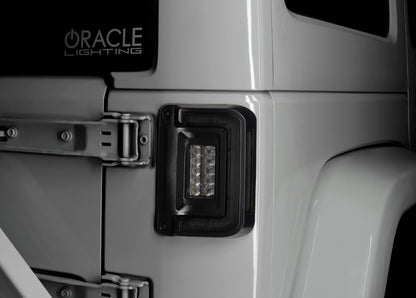 ORACLE Lighting Oracle 07-17 Jeep Wrangler JK Flush Mount LED Tail Lights - Tinted