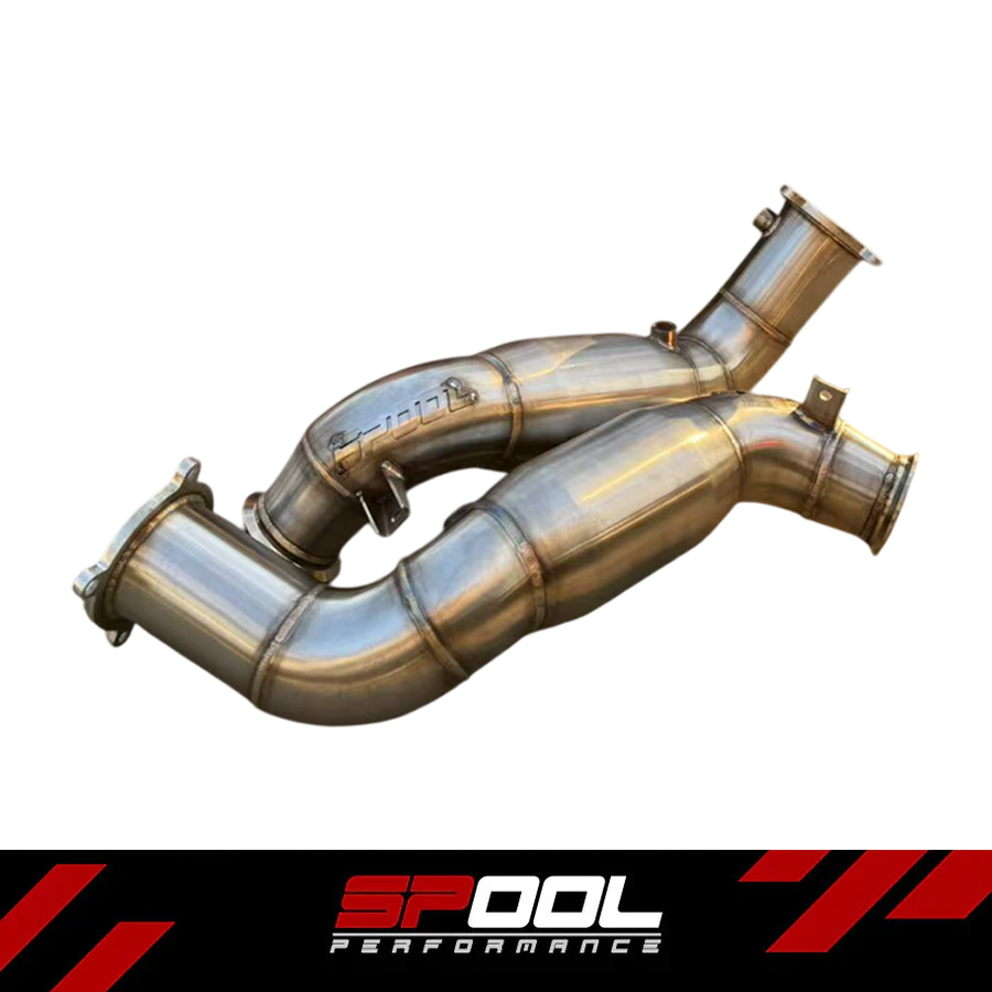 Spool Performance McLaren 720S Downpipe Upgrade [Race Downpipes]