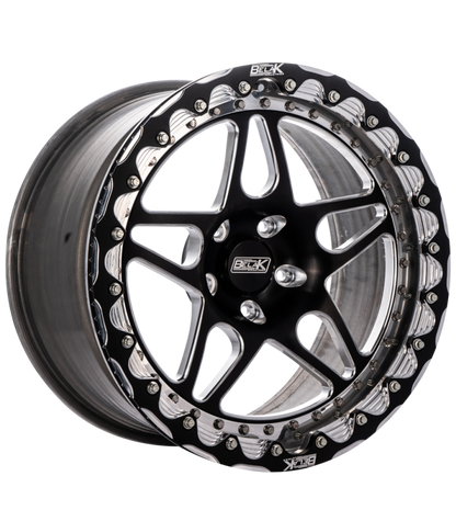 Belak Wheels Belak 17x10.5 / 8.25in BS / 5x114.3 BP / Low Pad / Series 3 Wheel - Single Beadlock