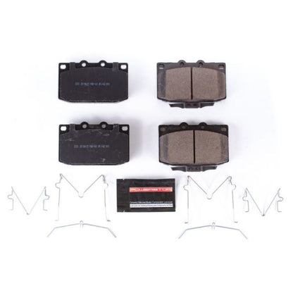 PowerStop Power Stop 86-91 Mazda RX-7 Front Z23 Evolution Sport Brake Pads w/Hardware