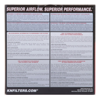 K&N Engineering K&N 91-93 Mercedes Benz 190E Replacement Air Filter