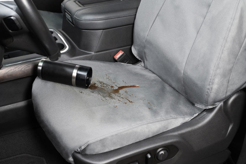 Covercraft 10-14 Subaru Outback Waterproof Polyester SeatSaver Custom Front Row Seat Covers - Grey
