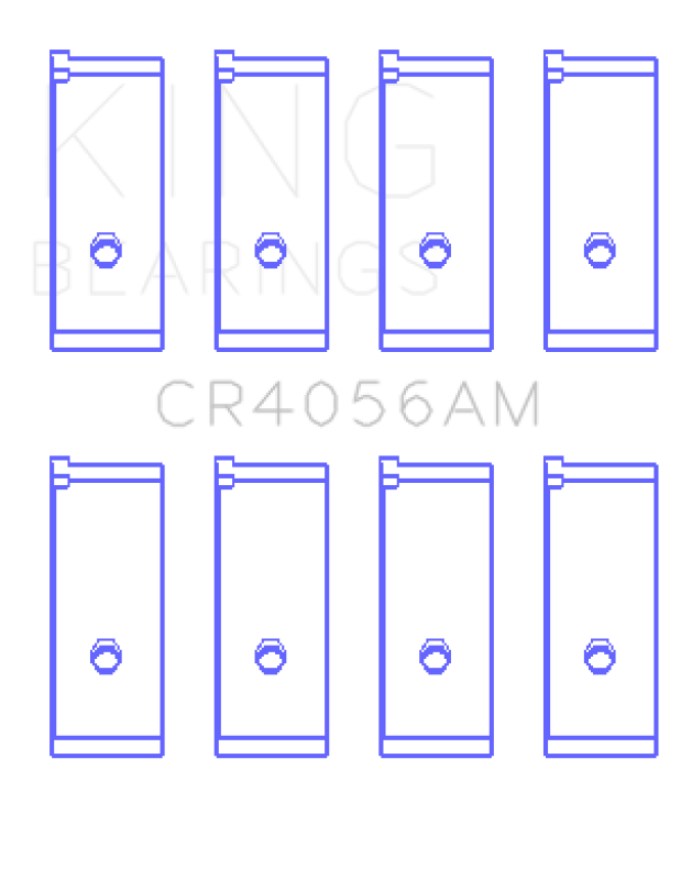 King Engine Bearings Suzuki G15A/G16A/B (Size Standard) Rod Bearing Set