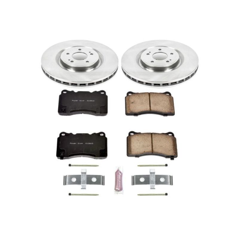 PowerStop Power Stop 08-15 Mitsubishi Lancer Front Autospecialty Brake Kit