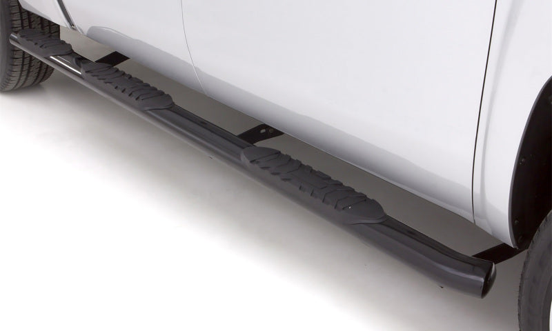 Lund 10-17 Dodge Ram 2500 Mega Cab (6.5ft. Bed) 5in. Oval WTW Steel Nerf Bars - Black