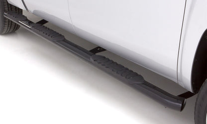 Lund 10-17 Dodge Ram 2500 Mega Cab (6.5ft. Bed) 5in. Oval WTW Steel Nerf Bars - Black
