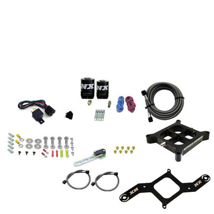 Nitrous Express 4150 Single Entry Crossbar Nitrous Plate Kit RNC (250-750HP) w/o Bottle